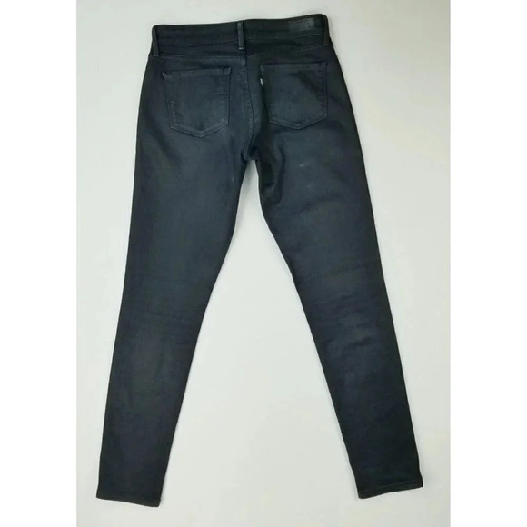 Levi's Size 26X30 Women's Demi Curve Modern Rise Skinny Black Denim Jeans - Picture 1 of 14